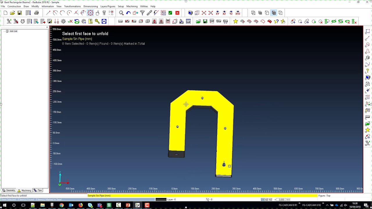 Unfold_RadanTube|| Radan Tube|| Vero Software