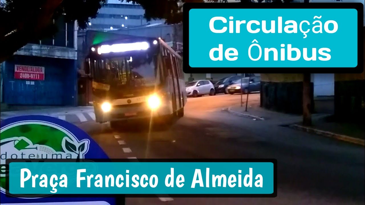 Circulação de Ônibus na Praça Franscisco de Almeida (Guarulhos)