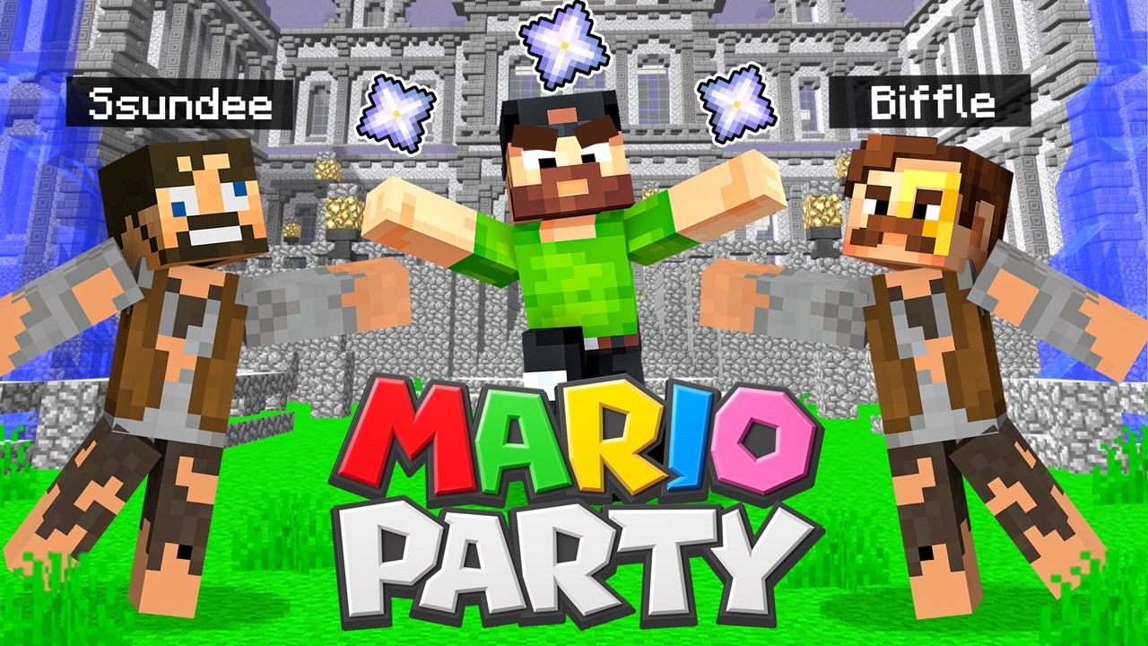 Taking all the HOUSES in Minecraft Mario Party