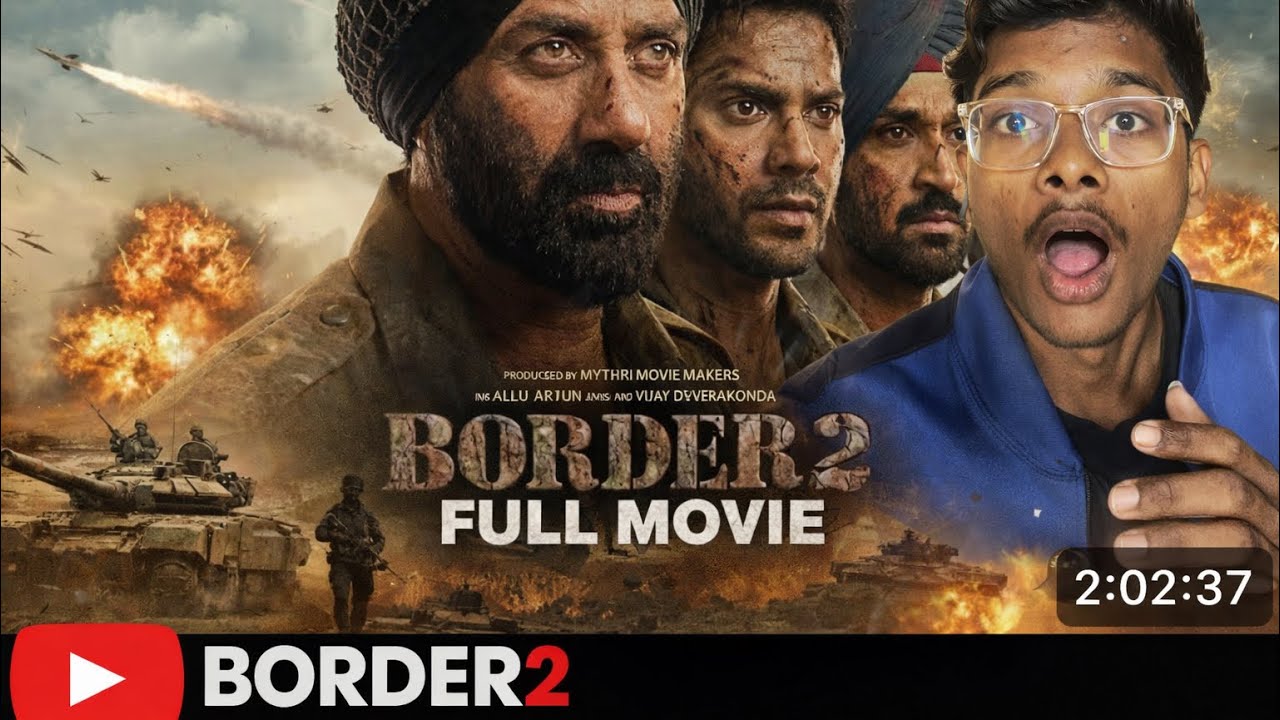 Teaser Review | Sunny Deol | VarunD, Diljit | Anurag S | Bhushan K | Border2 