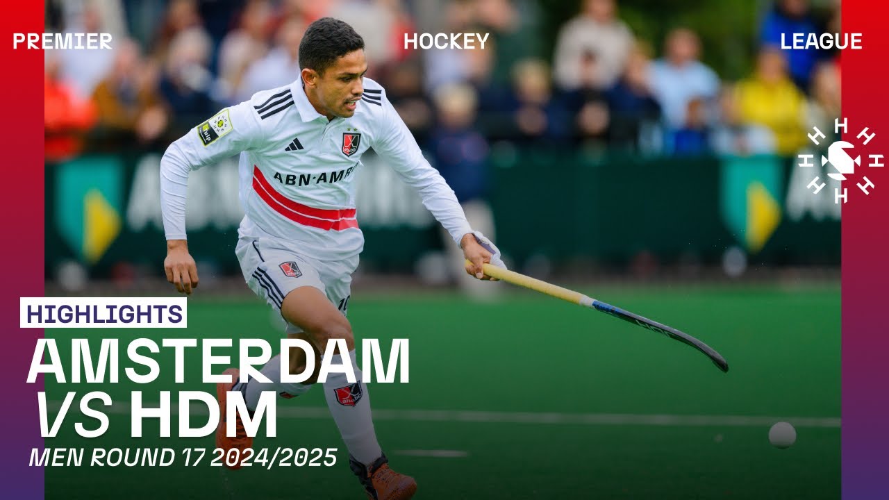 Cassiem doet gooi naar MOOISTE GOAL 🤯  AMS - HDM 🏑 Tulp Hoofdklasse Heren ‘24/’25 | Samenvatting
