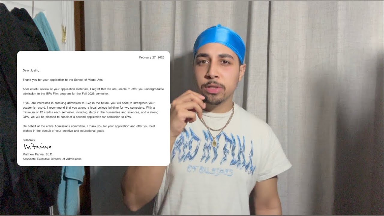 Man talks about art school and you listen to it 