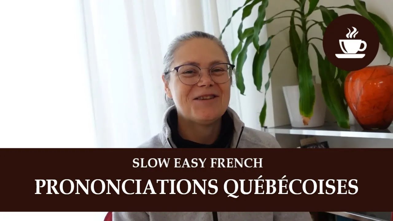 LES PRONONCIATIONS QUÉBÉCOISES - Intermediate Quebec French with Subtitles | Frenchpresso
