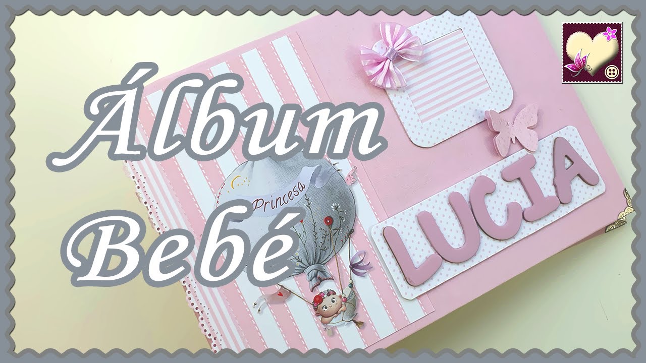 Álbum BEBÉ personalizado.