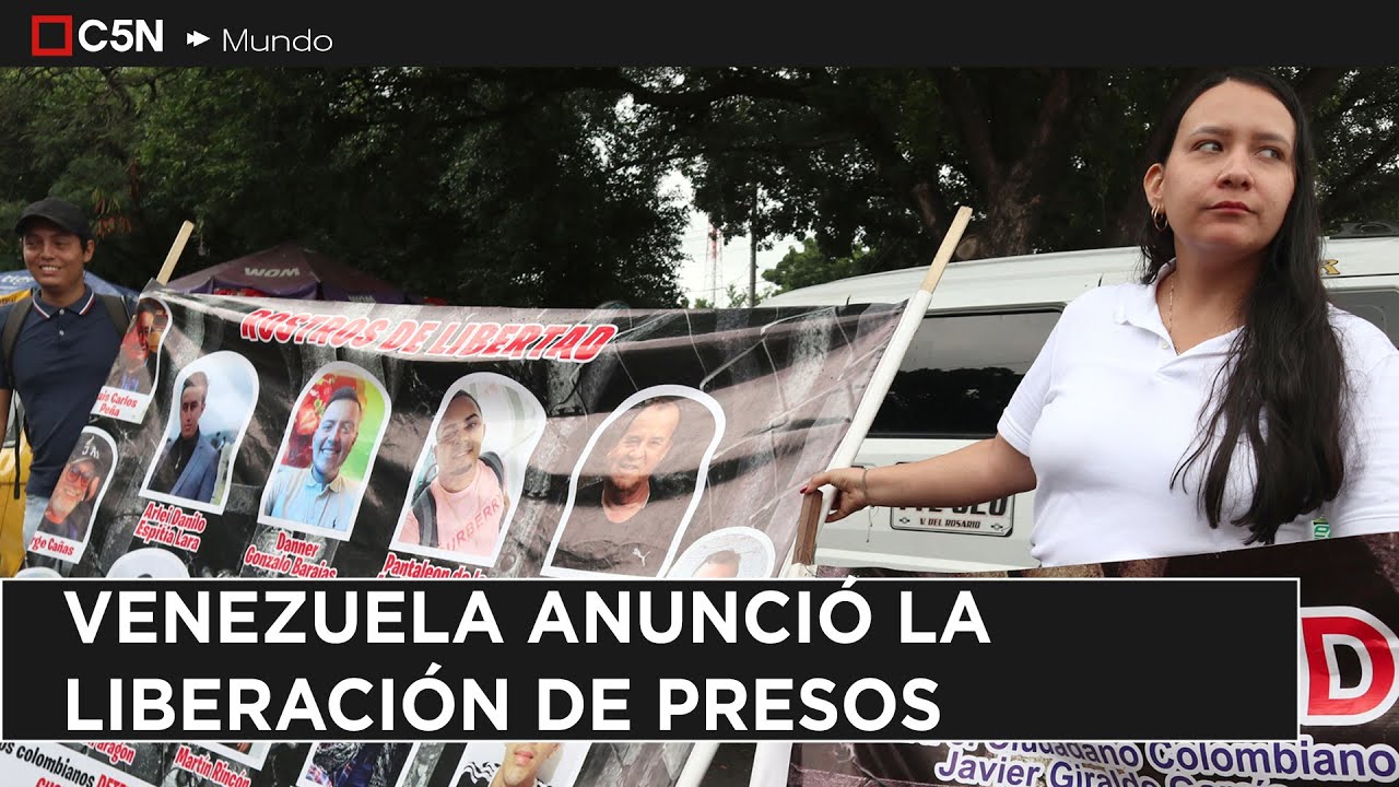 Quienes son los primeros PRESOS POL&Iacute;TICOS liberados en VENEZUELA