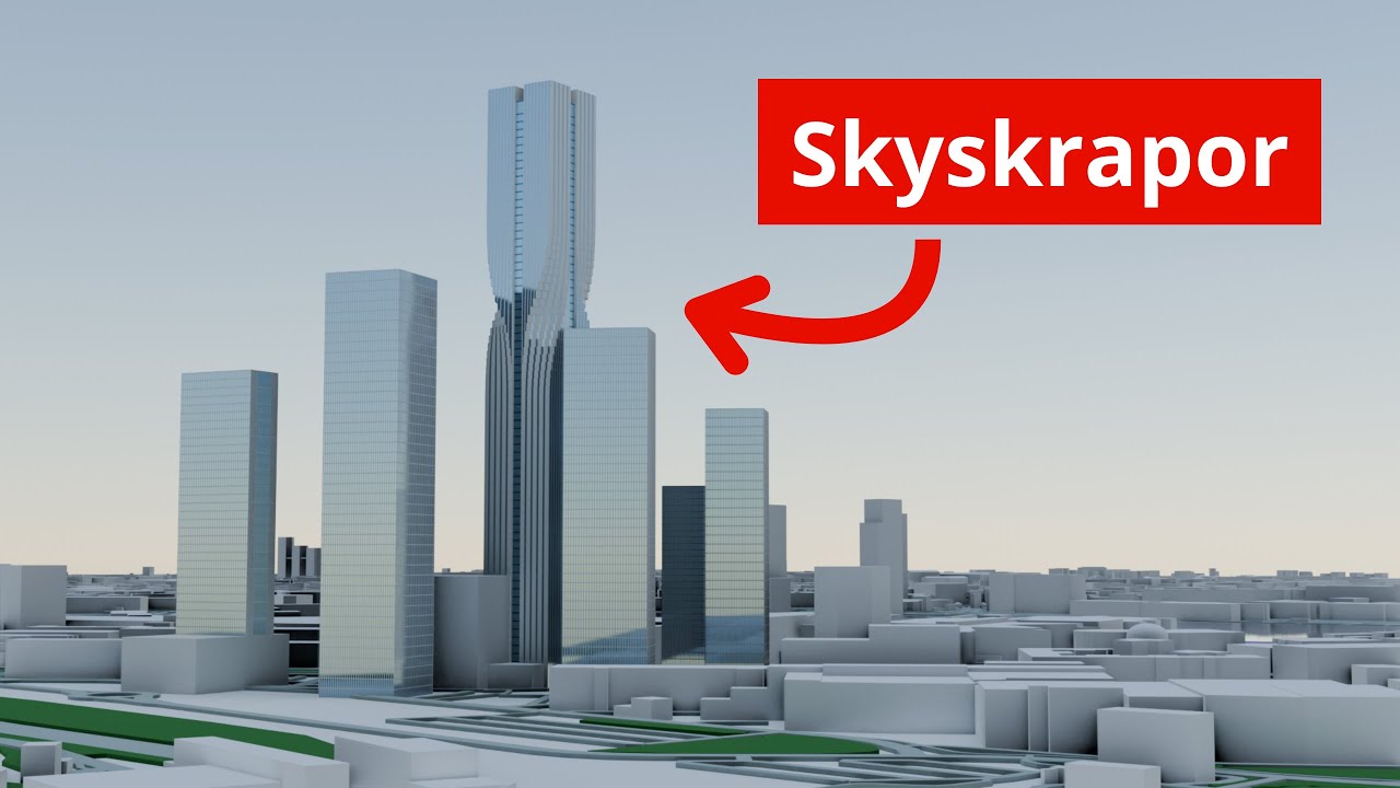 Göteborgs nya skyline