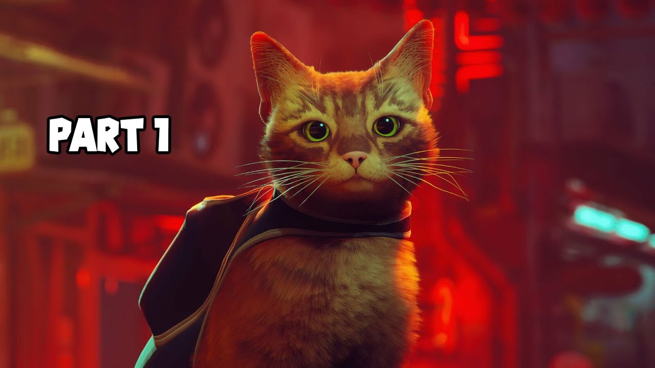 STRAY PC First Few Minutes Gameplay (Part 1)
