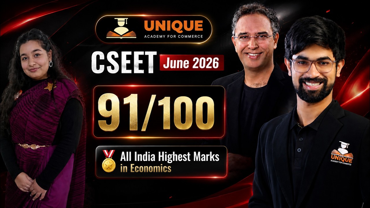 🏆 SCORE HIGHEST MARKS in CSEET Economics | AIR 2 Srishti Chugh | June 2026 Attempt 🔥
