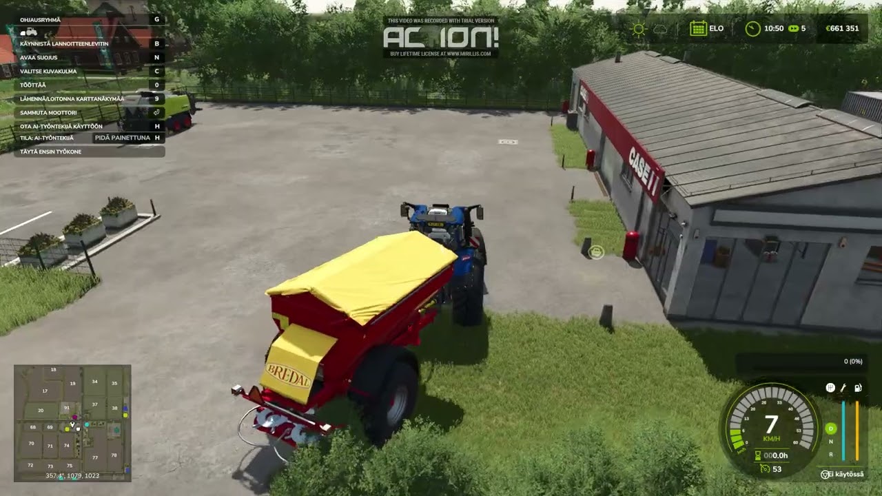 Pelataan Farming Simulator 25 Rottumer island osa 2