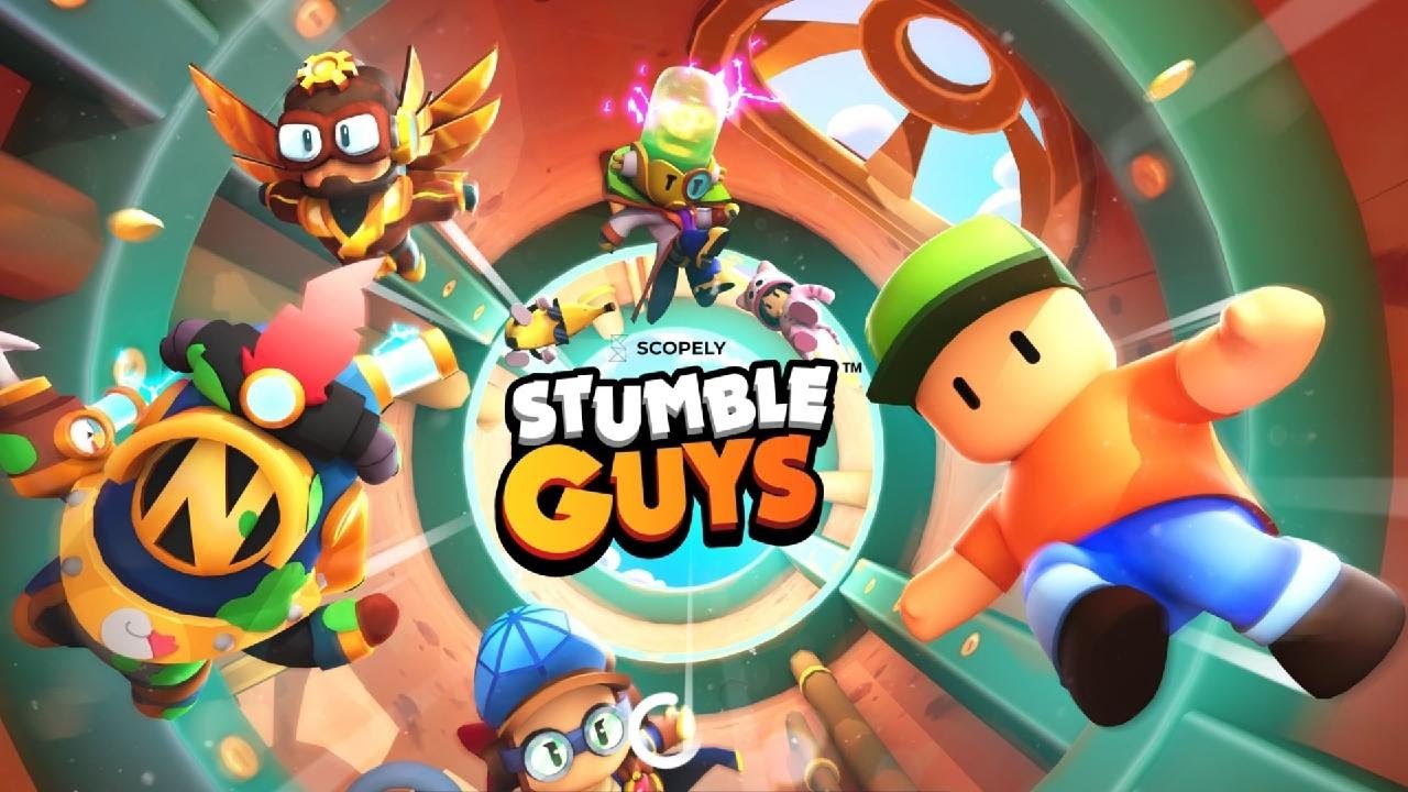 Jogando Stumble Guys!
