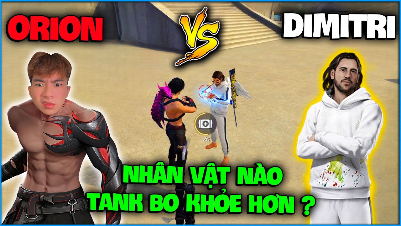 NTN cầm Orion solo tank bo với Supi TV cầm Dimitri , nhân vật nào tank mạnh hơn ?