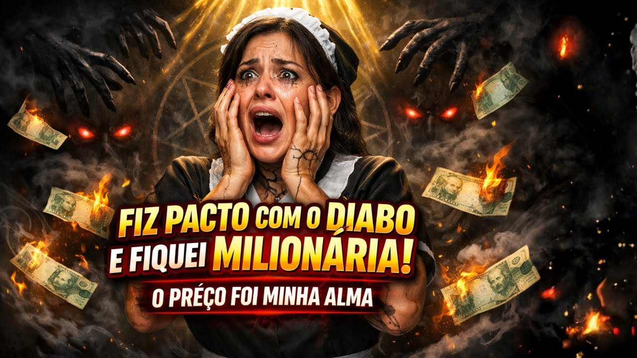 CANSEI DE SER EMPREGADA DOMÉSTICA POBRE, FIZ PACTO COM O DIABO E FIQUEI MILIONÁRIA