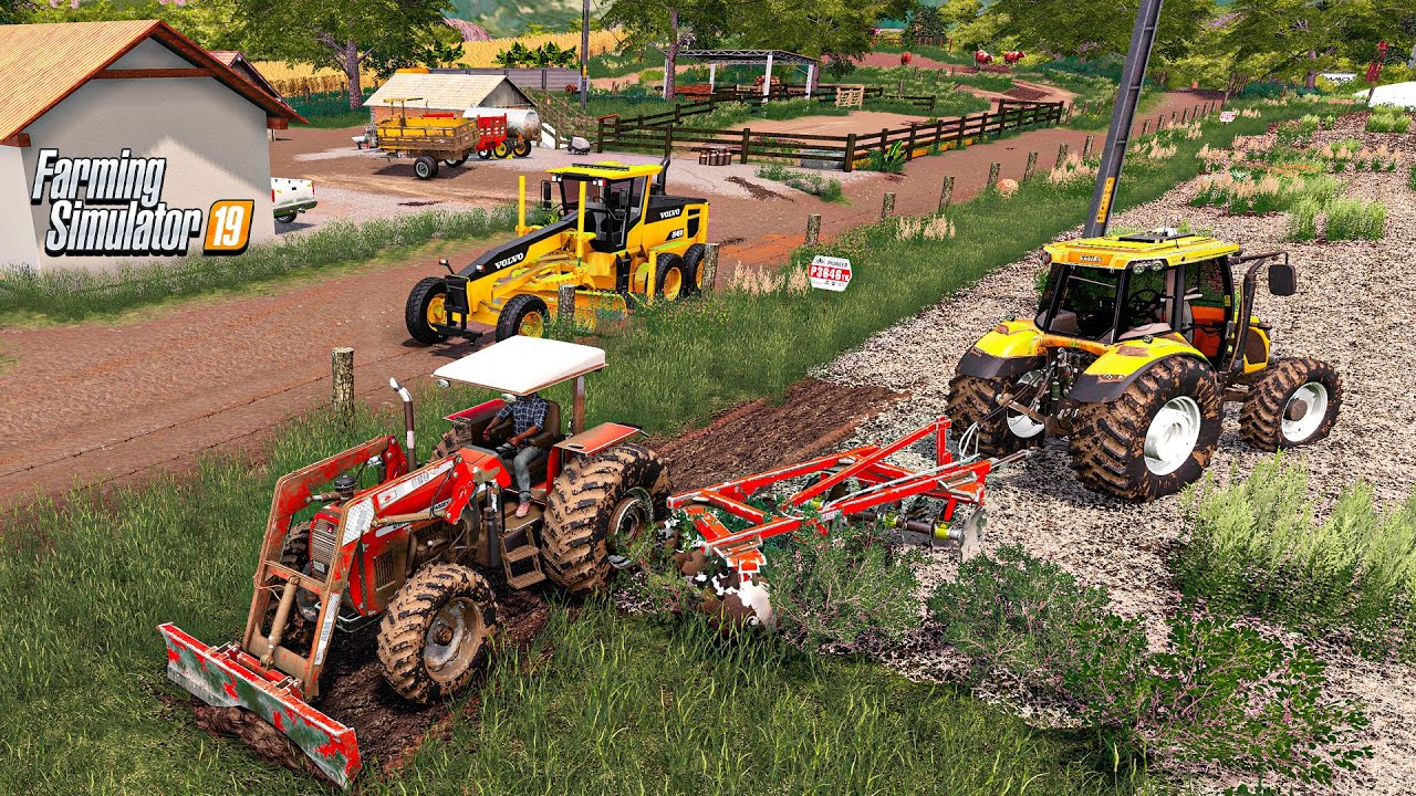 A Fazenda abandonada | Trabalhando no meu novo campo | Farming Simulator 19