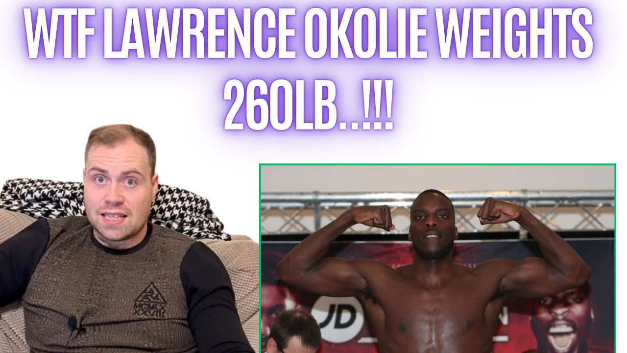 😳 WTF LAWRENCE OKOLIE WEIGHS INN AT 260LB HOW THE HELL..!!!!