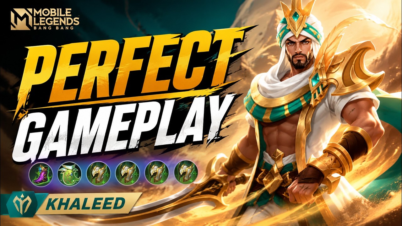 How to Play Tank Khaleed in Mobile Legends Season 41 (Roamer || Full-Tank)