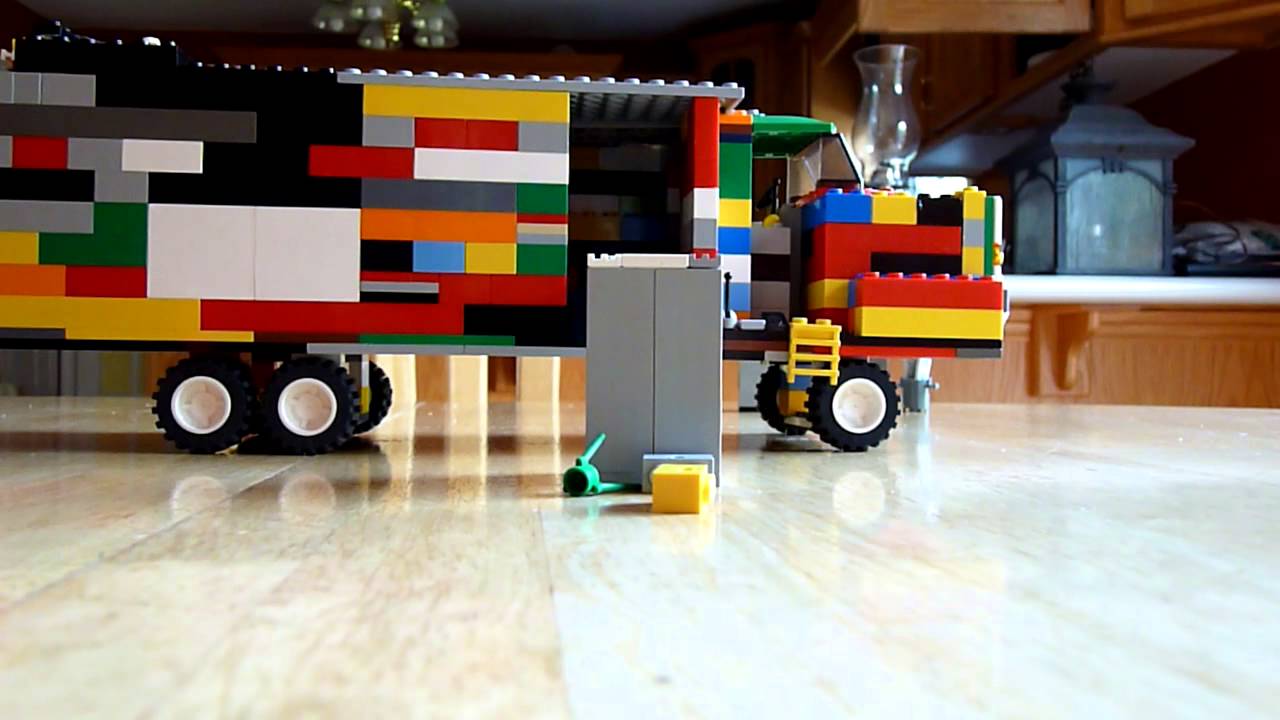 Lego Side Loader Garbage Truck