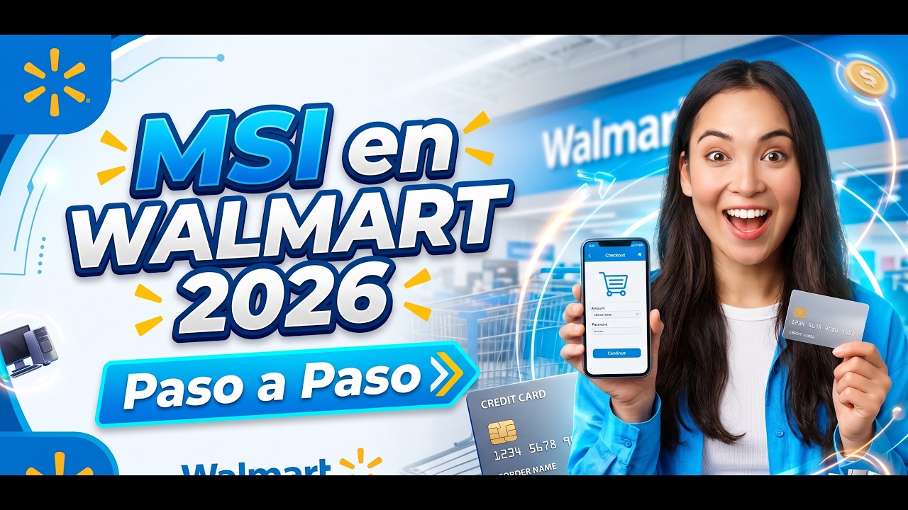 c&oacute;mo comprar a MSI en Walmart con tarjeta de cr&eacute;dito 2025