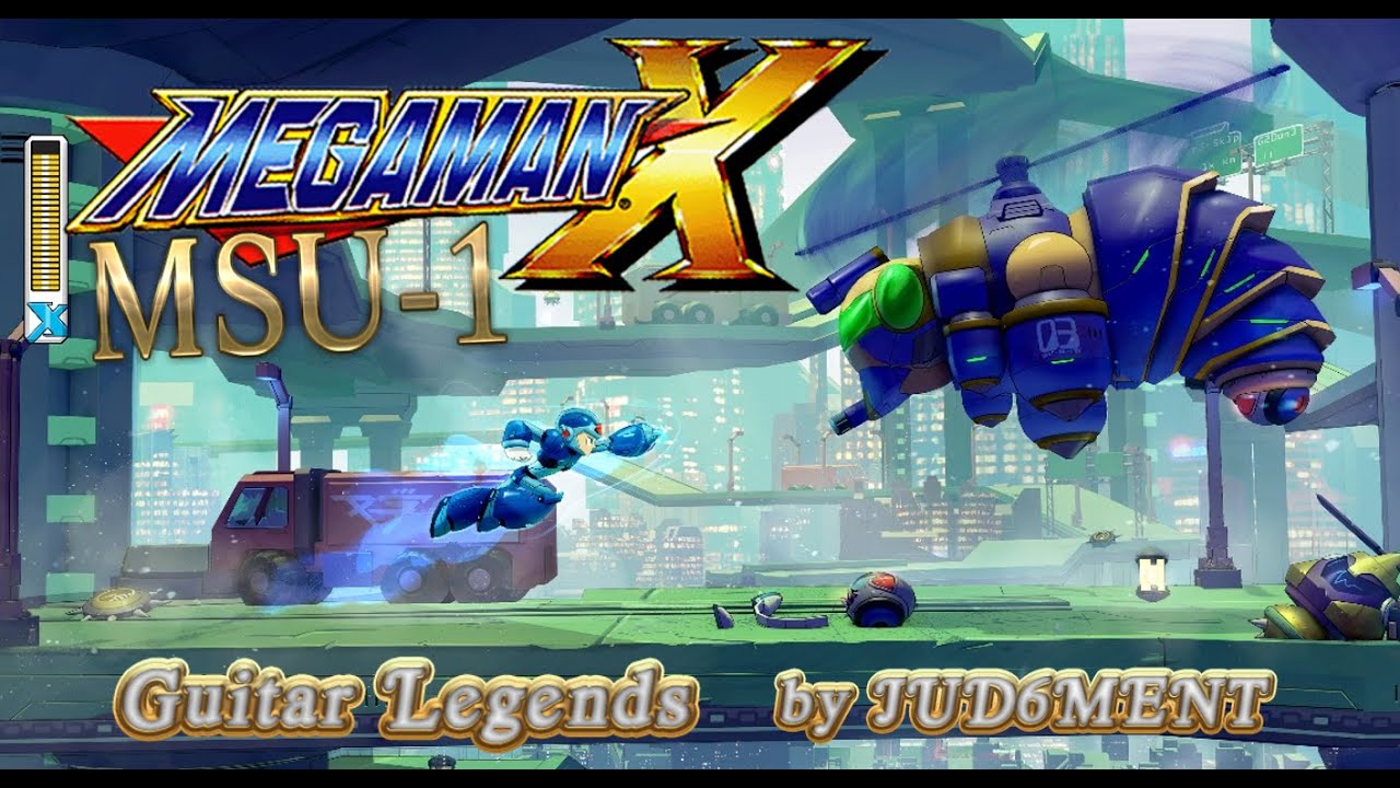 Mega Man X Guitar Legends MSU-1 Showcase. Enhanced CD Quality Music Rom Hack (2024 Update)