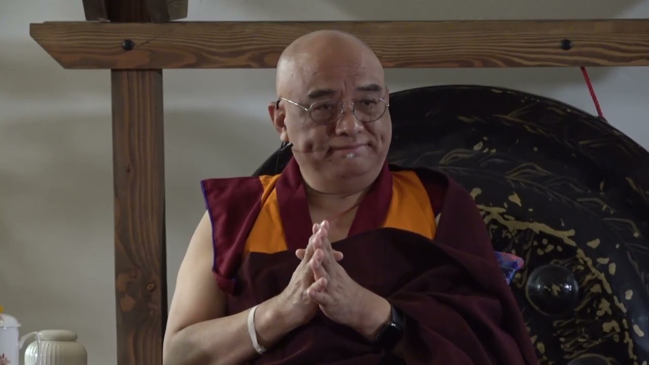 Khenpo Tenzin Norgay teaching on Riwo Sang Chod