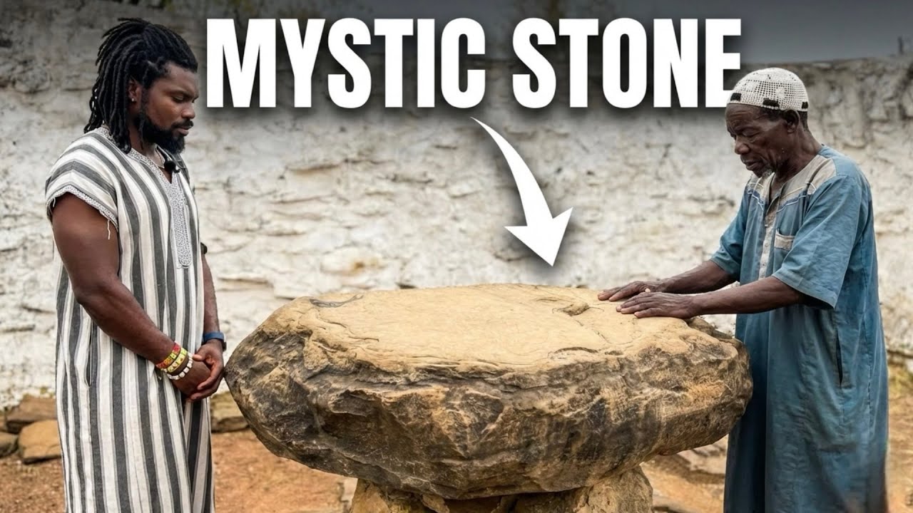 THIS STONE ISN'T WORSHIPPED... YET PEOPLE COME HERE TO PRAY 🇬🇭