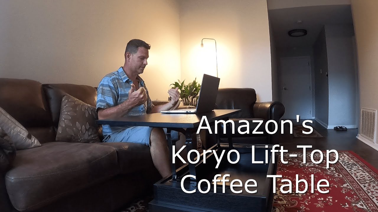 Amazon's Koryo Lift Top Coffee Table   Review