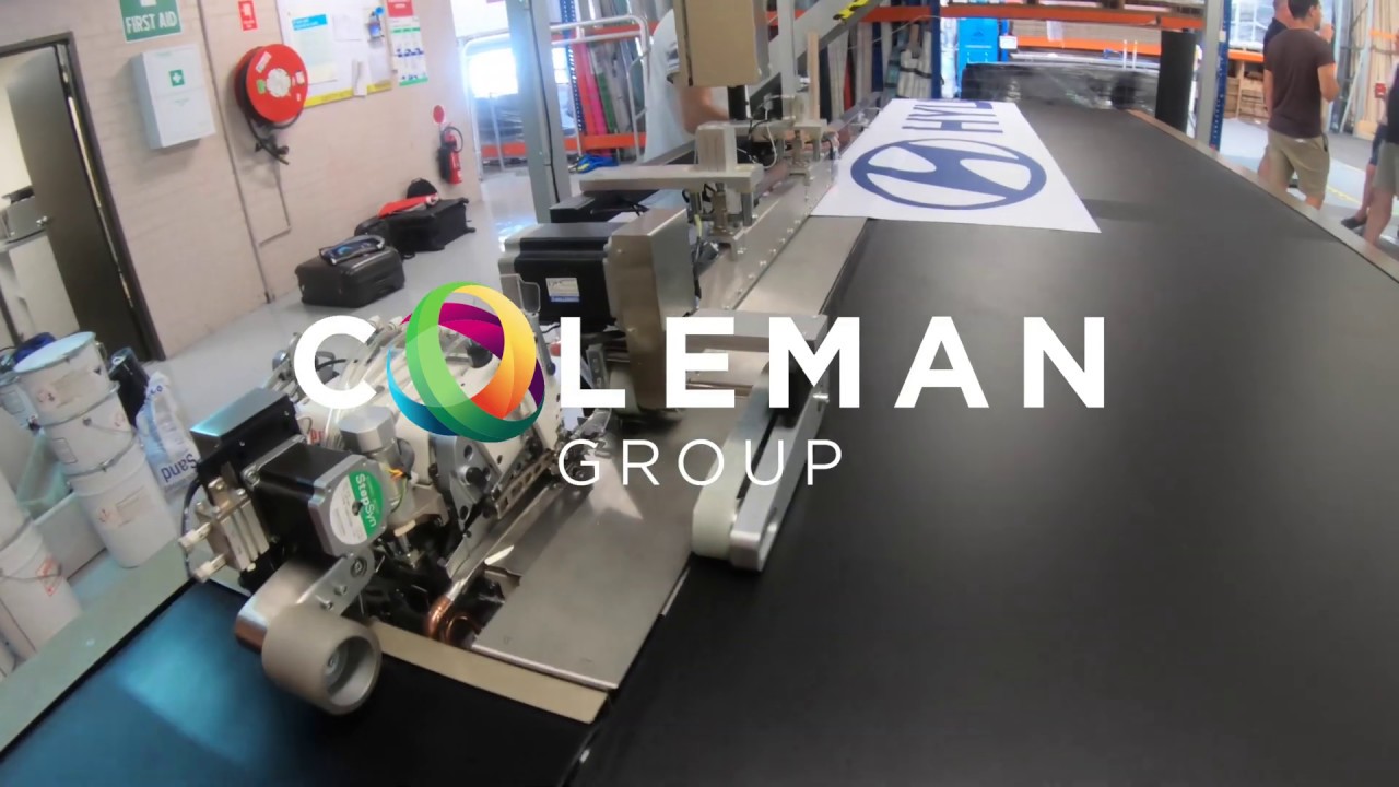 Coleman Group's  New Automated Sewing Machine