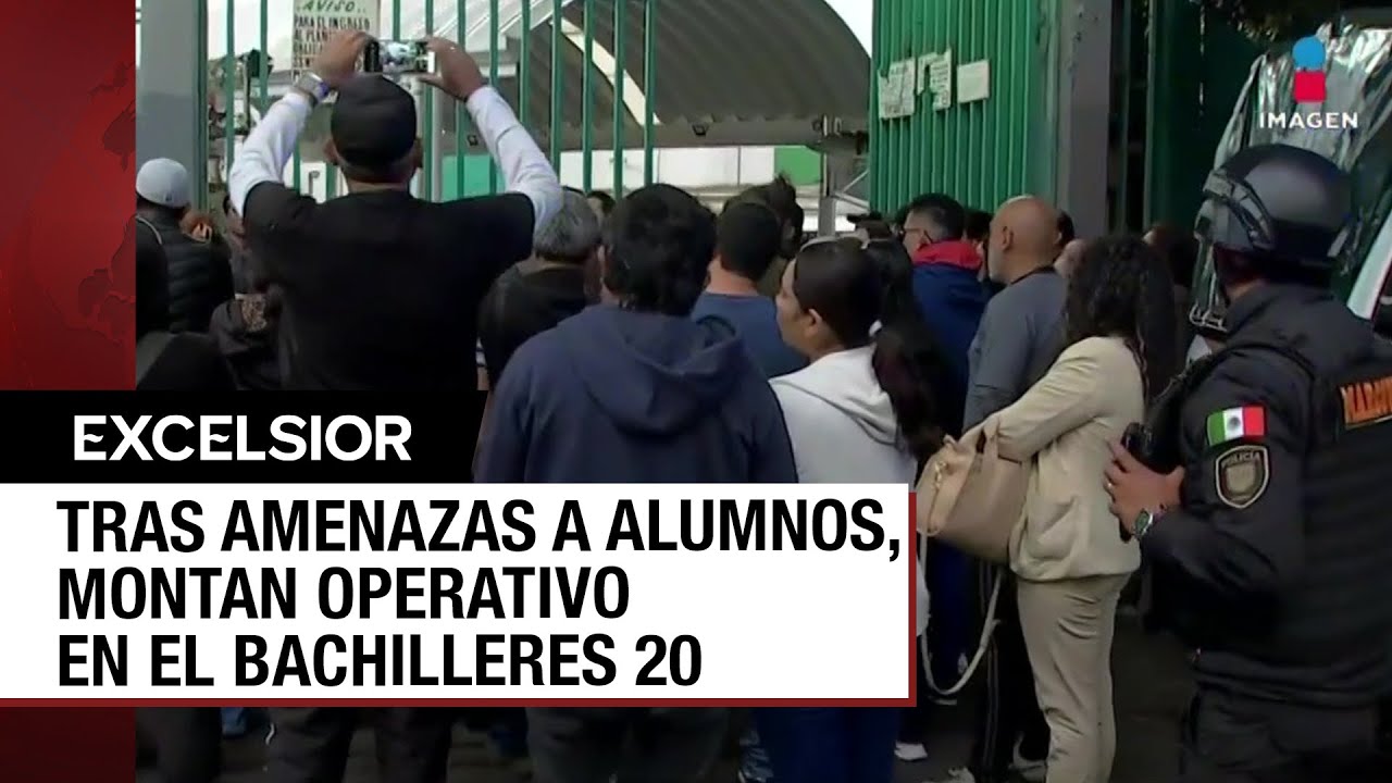 Bachilleres 20 bajo alarma por amenazas contra la comunidad estudiantil
