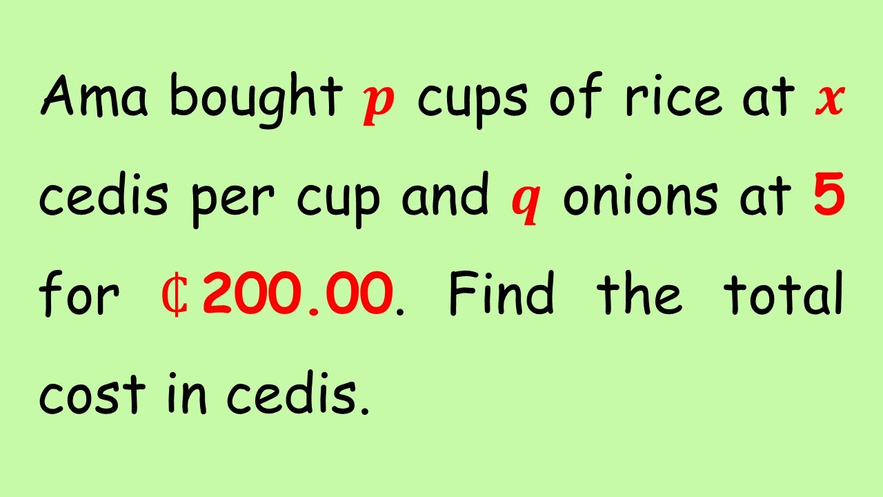 Percentages | Likely Examination Questions | Maths Center