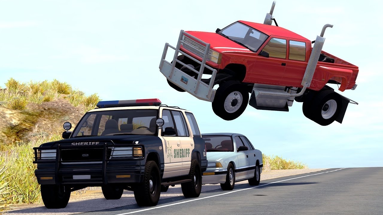 Realistic High Speed Car Crashes 14 |  BeamNG.Drive #beamngdrive