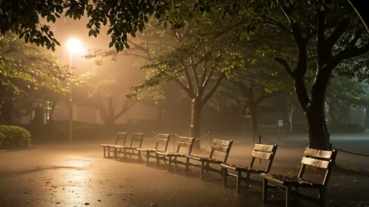 10 Hours Heavy Rain for Deep Sleep & Relaxation | Pluvia Sleep Sounds #RainSounds #DeepSleep #Pluvia