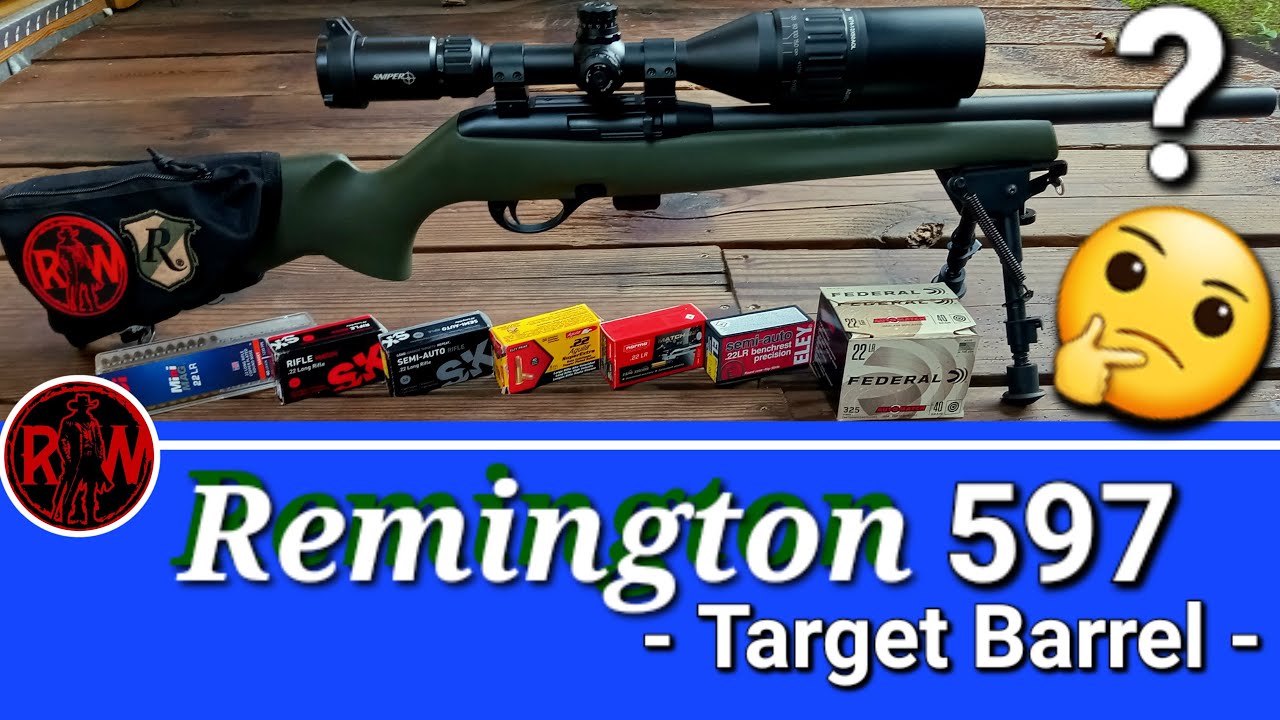 Ствол Remington 597 Target Barrel .22LR Range Day