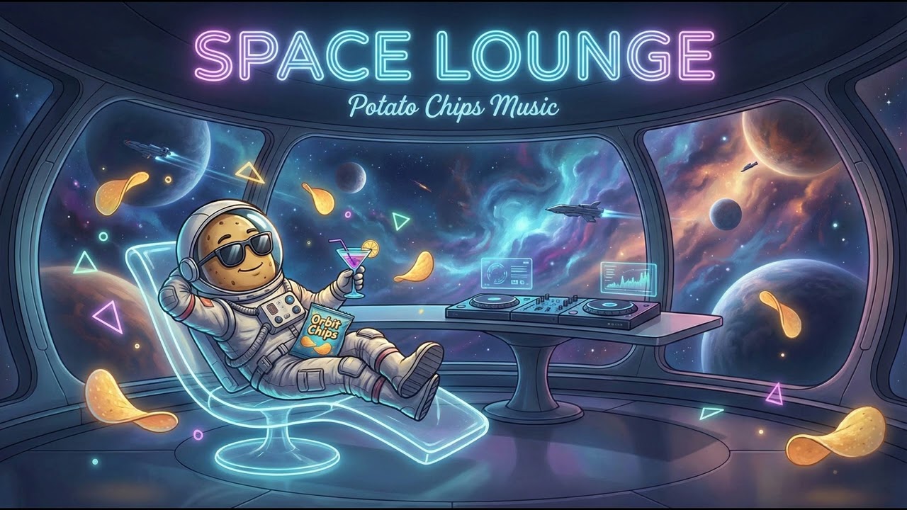 Orbiting Solitude: Cosmic Lounge Music for Reading & Night Work