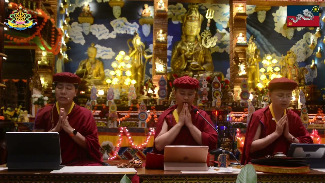 Sept2223 Dewachen Monlam Day 1 (Buddha Amitabha Prayers) - Part 1/4 -Drukpa Lineage #GyalwangDrukpa