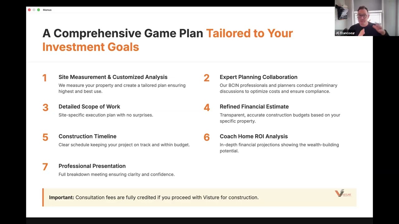 Site Planning Consultation Video Presentation