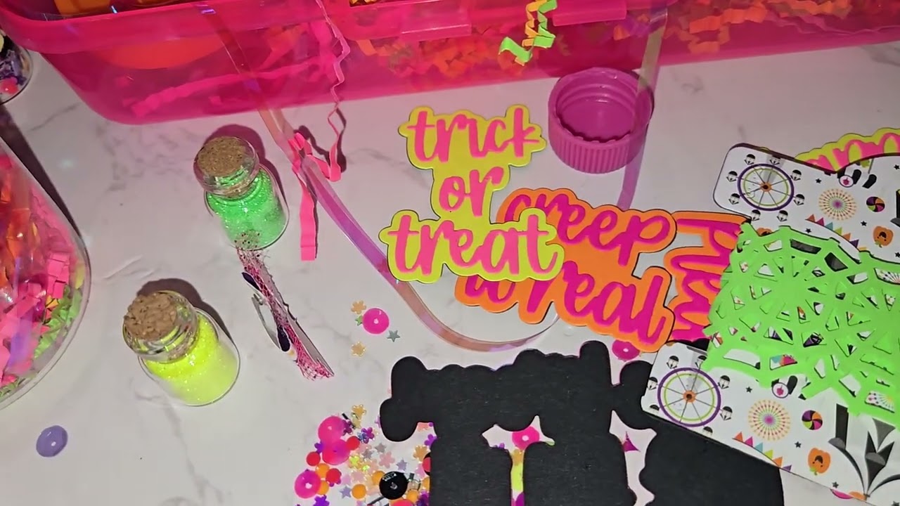 Incoming: Neon Halloween Swap hosted by @bayarea.crafts