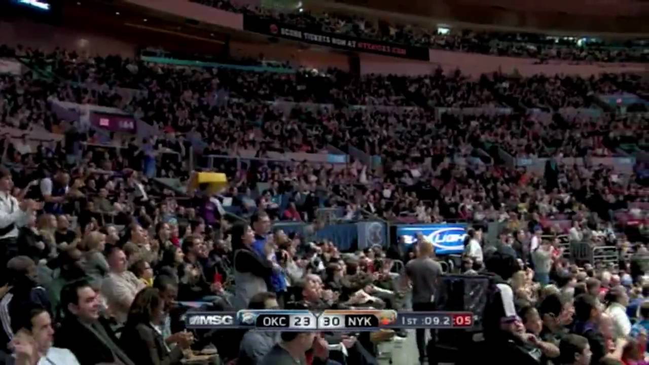 [BB] Tracy McGrady layup and 1 vs Thunder 2/20/10