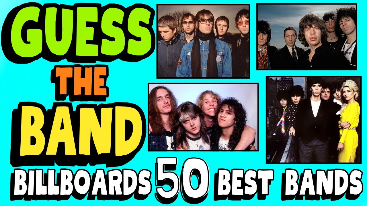 Guess The Band Quiz | Billboard&rsquo;s Best Bands Of All Time 🎸🤘
