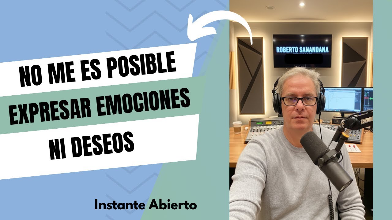 No me es posible expresar emociones ni deseos