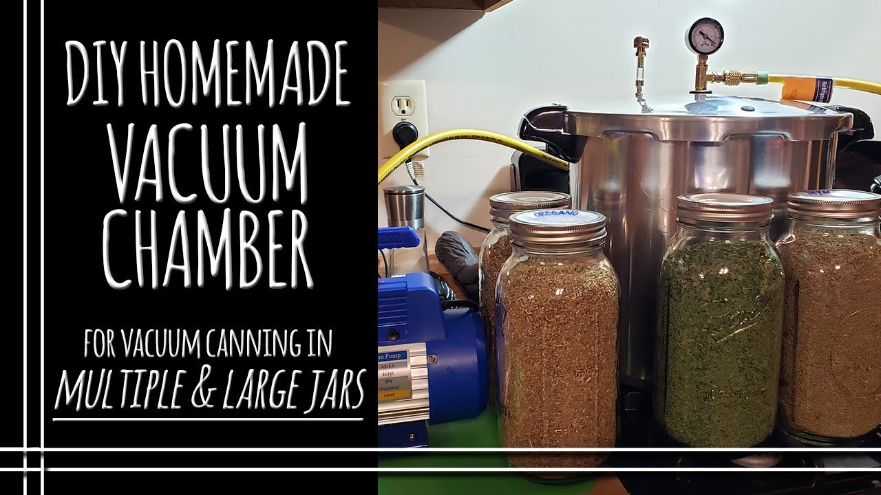 DIY Homemade Vacuum Chamber