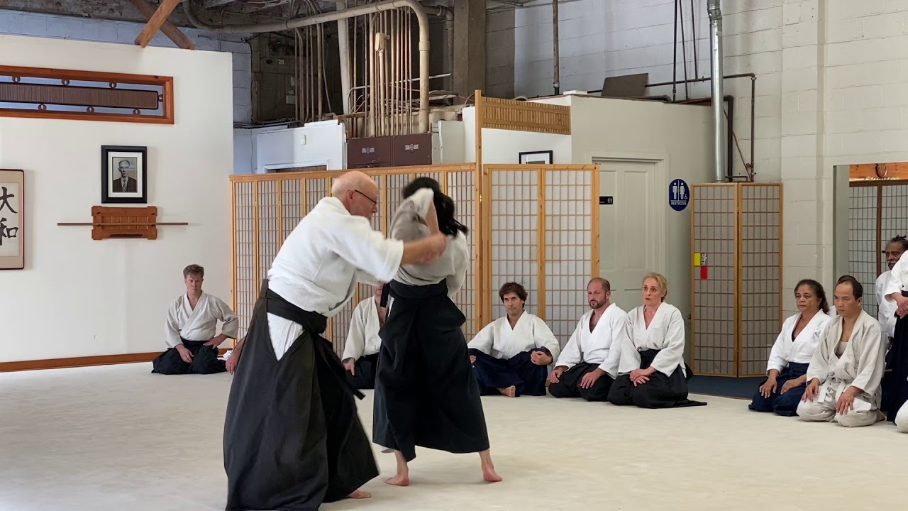 Darrell Bluhm 2020: Gyakuhanmi katatedori shihonage ushiro tenkan