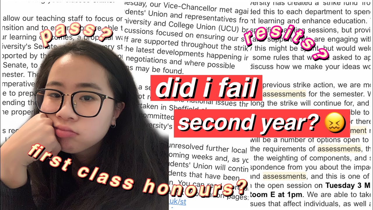 opening my second year university results... *LIVE REACTION* | University of Sheffield