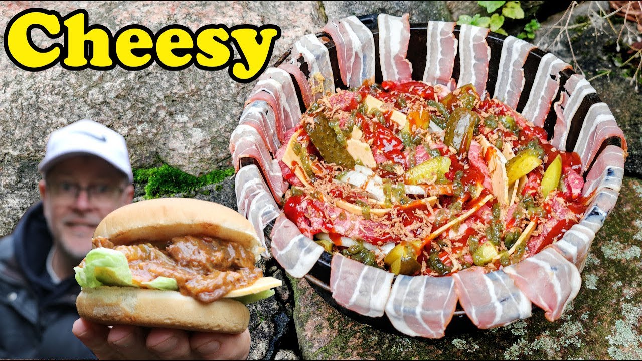 Cheeseburger Schichtfleisch aus dem Dutch Oven | DAS ultimative BBQ-Rezept