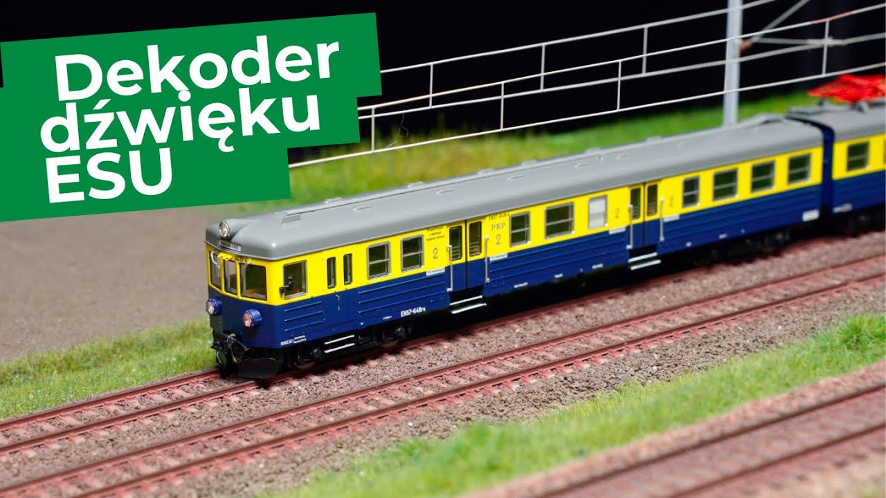 Funkcje dekodera ESU w EN57 ROBO