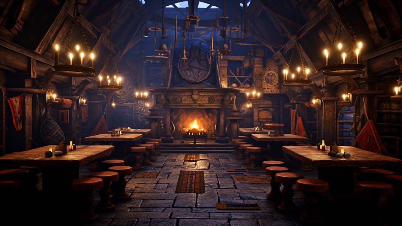 Night at The Witcher's Tavern: Music, Ambience, and a Taste of Medieval Times