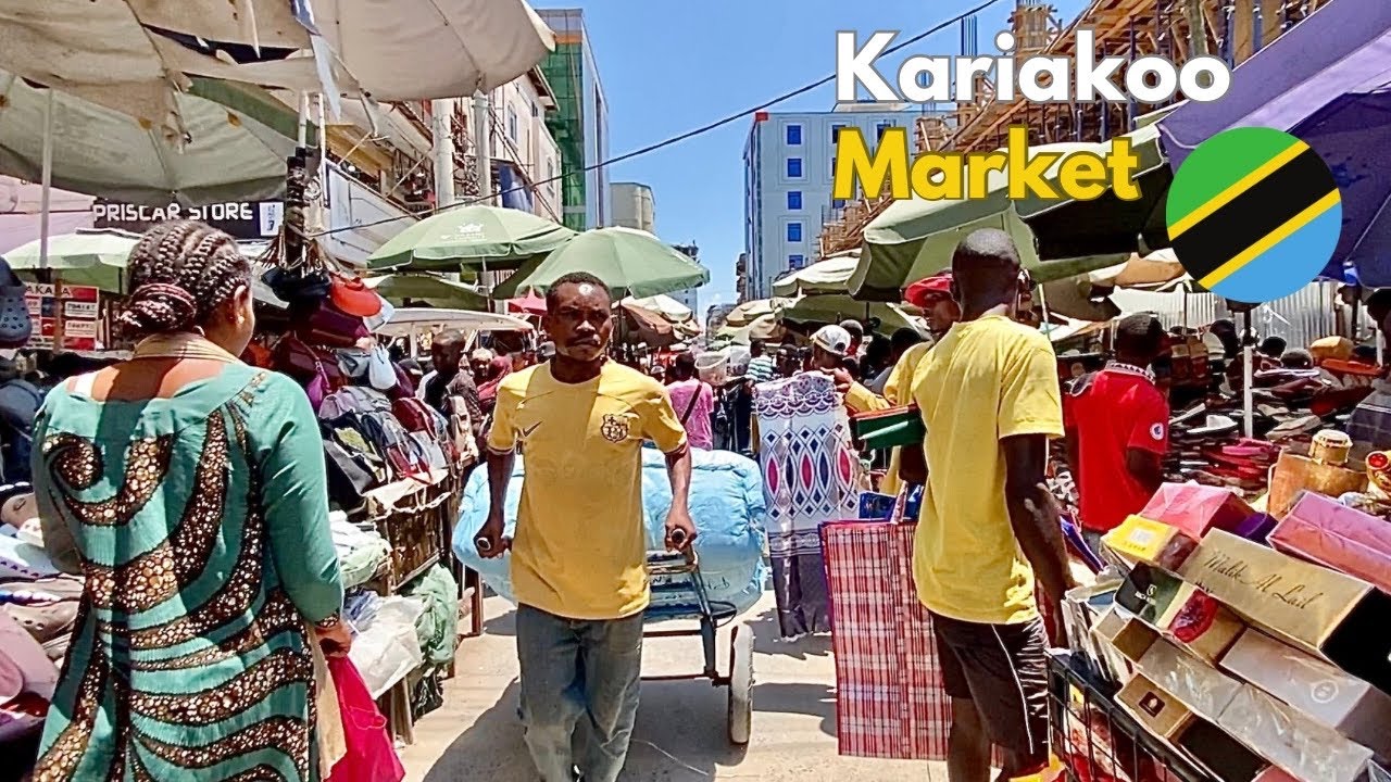 Kariakoo Market in Tanzania 2024 #kariakoo