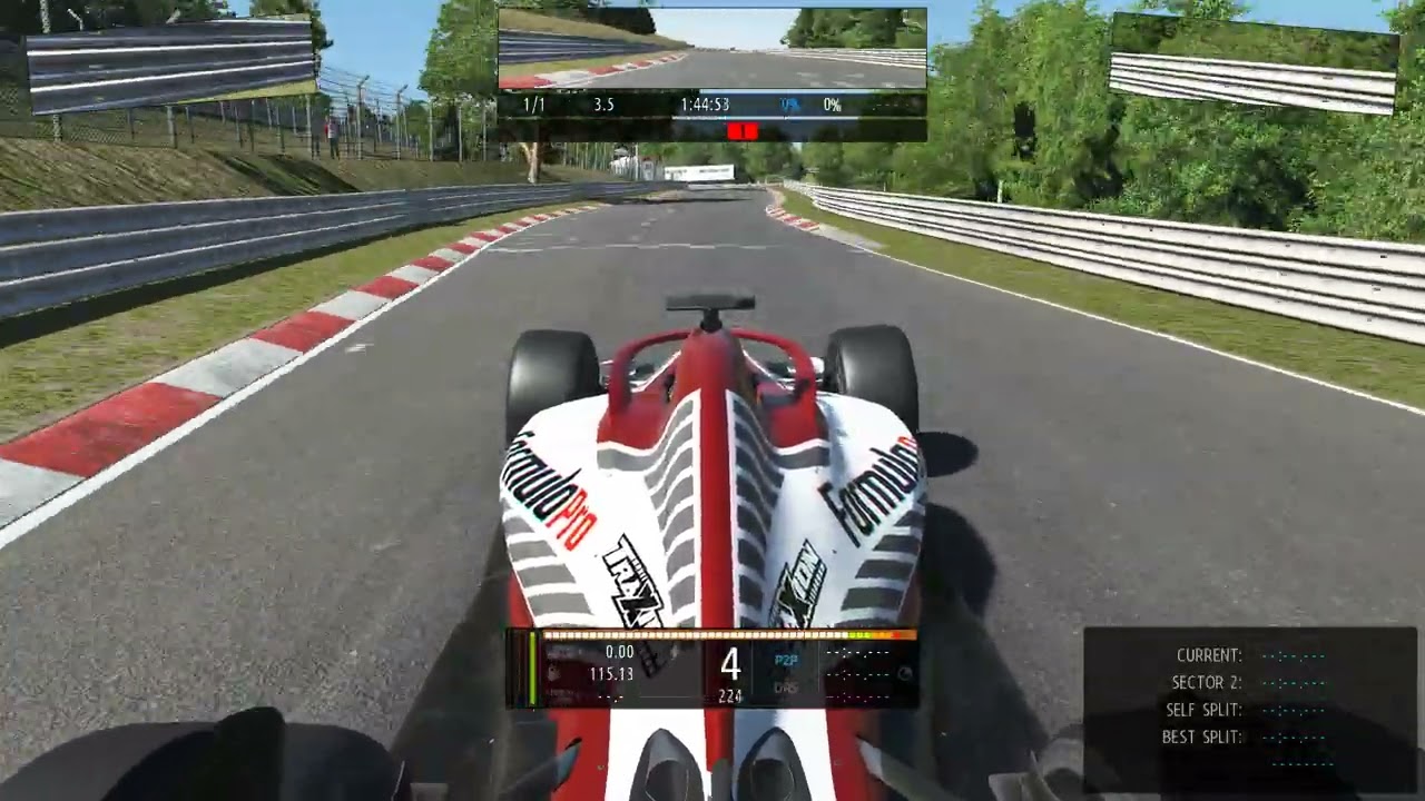 #nurburgringnordschleife #rfactor2 formula pro 5:42.68