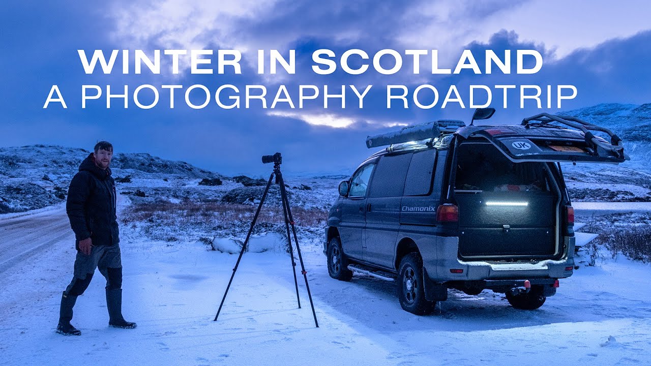 Зимнее фотопутешествие на моём фургоне 4x4 | Torridon