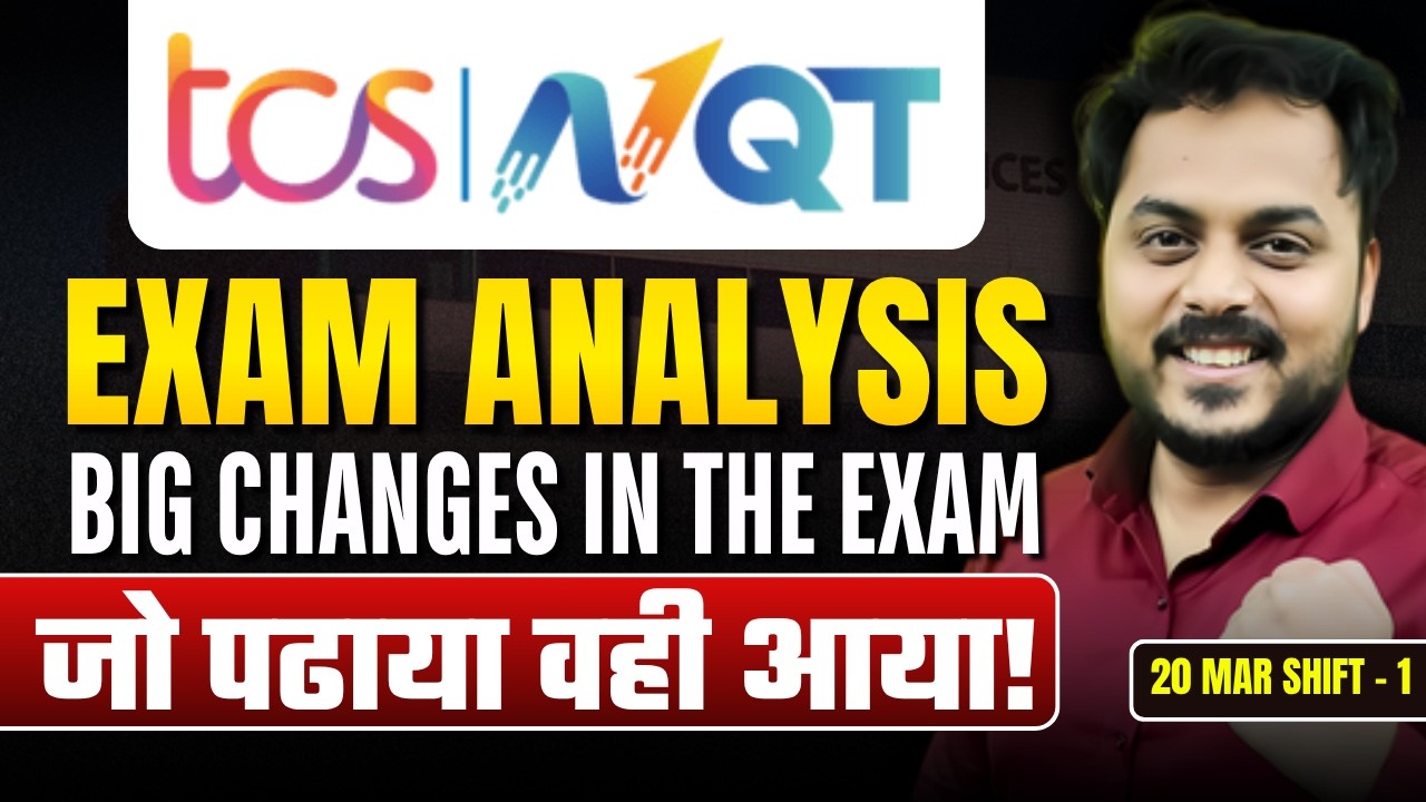 TCS NQT DAY 01 ANALYSIS