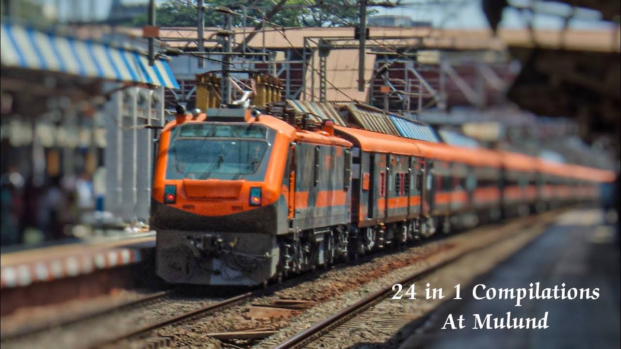 | 24 in 1 Compilation | Electric + Diesel | Rajdhani | Amrit Bharat | Vande Bharat | and many more |