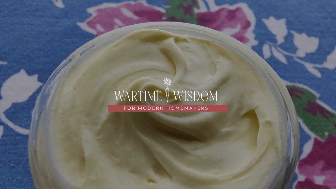 Homemade Cold Cream, A Skin-Care Classic